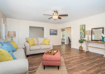 Forest Hills Home Living Room Staging