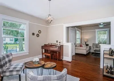 Sitting Room at The Blue House