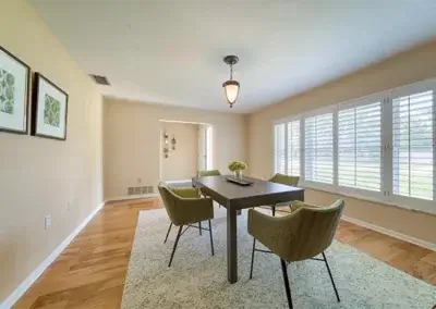 Seabreeze Dining Area Staging