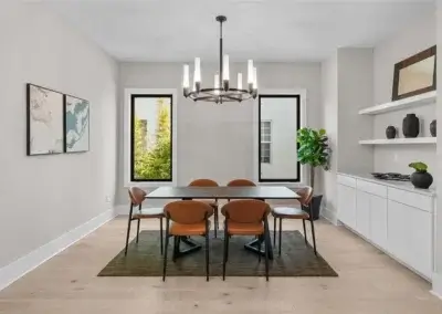 Beach Drive Dining Room staged by Lime Door Décor