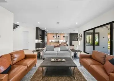 Beach Drive Living Area staged by Lime Door Décor