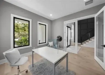 Beach Drive Office staged by Lime Door Décor